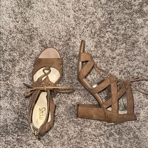 Circus by Sam Edelman Brown Heeled Shoes